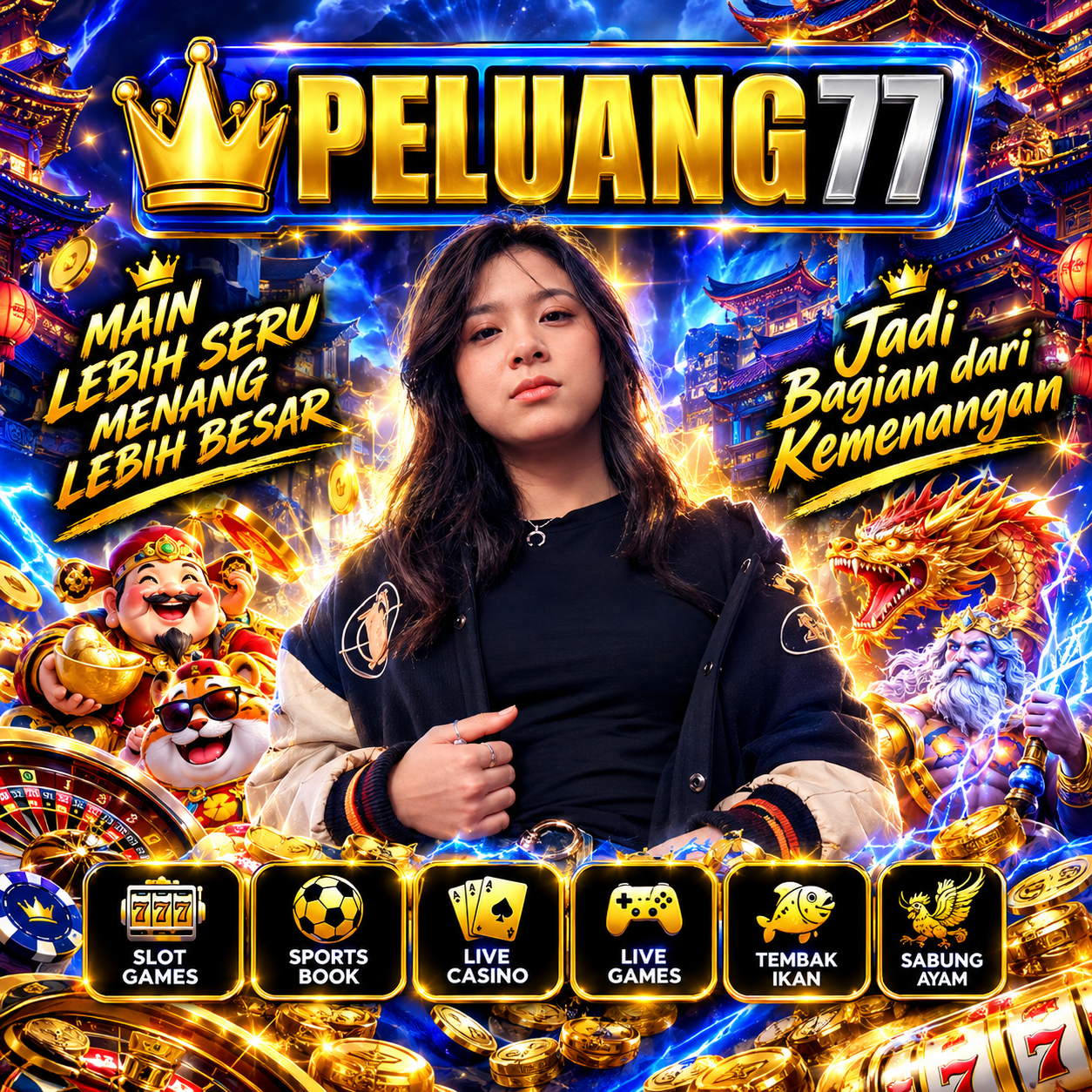 Banner Game Online PELUANG77